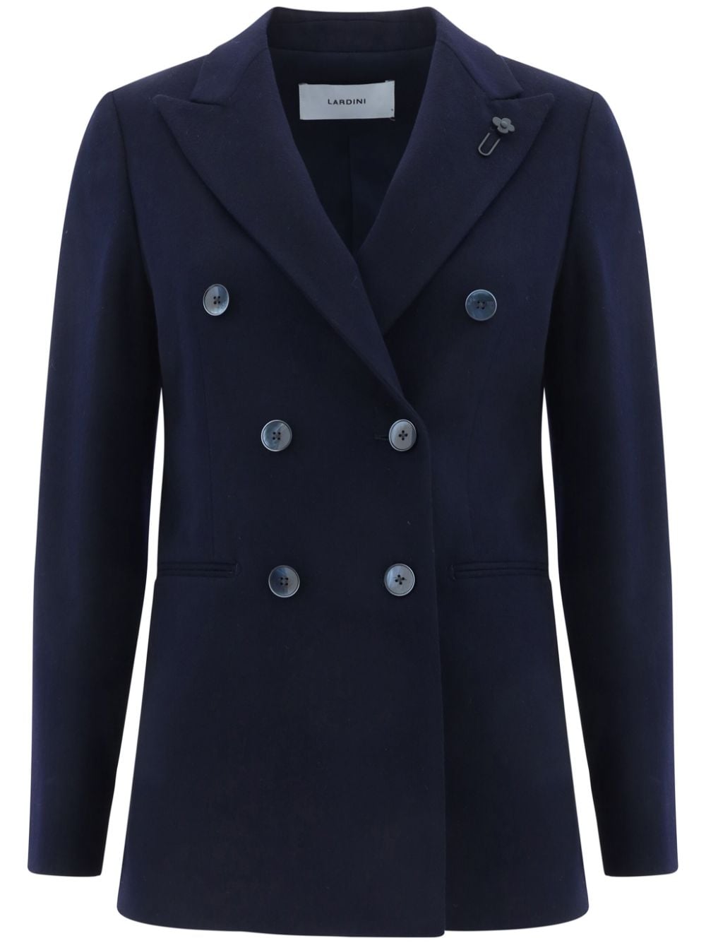 Lardini double-breasted blazer - Blue von Lardini