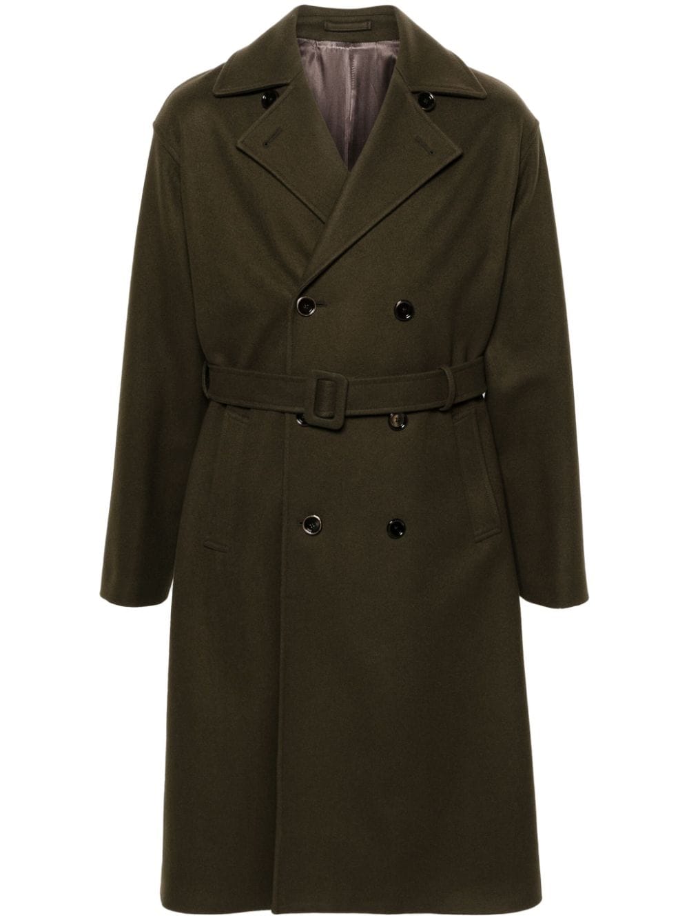 Lardini double-breasted coat - Green von Lardini