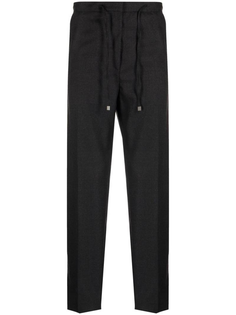 Lardini drawstring tailored trousers - Grey von Lardini