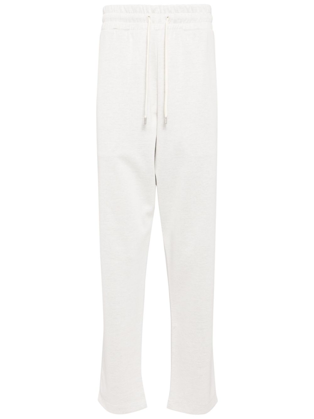 Lardini drawstring-waist straight-leg trousers - White von Lardini