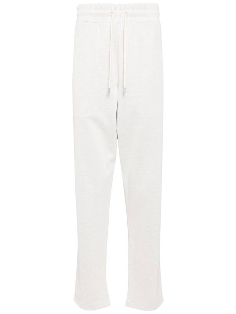 Lardini drawstring-waist straight-leg trousers - White von Lardini