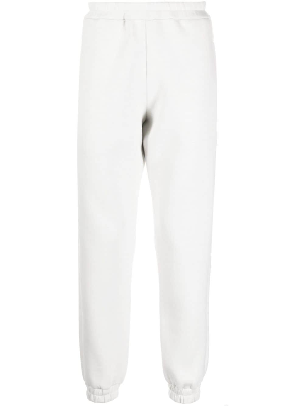 Lardini elasticated-waistband tapered track pants - White von Lardini