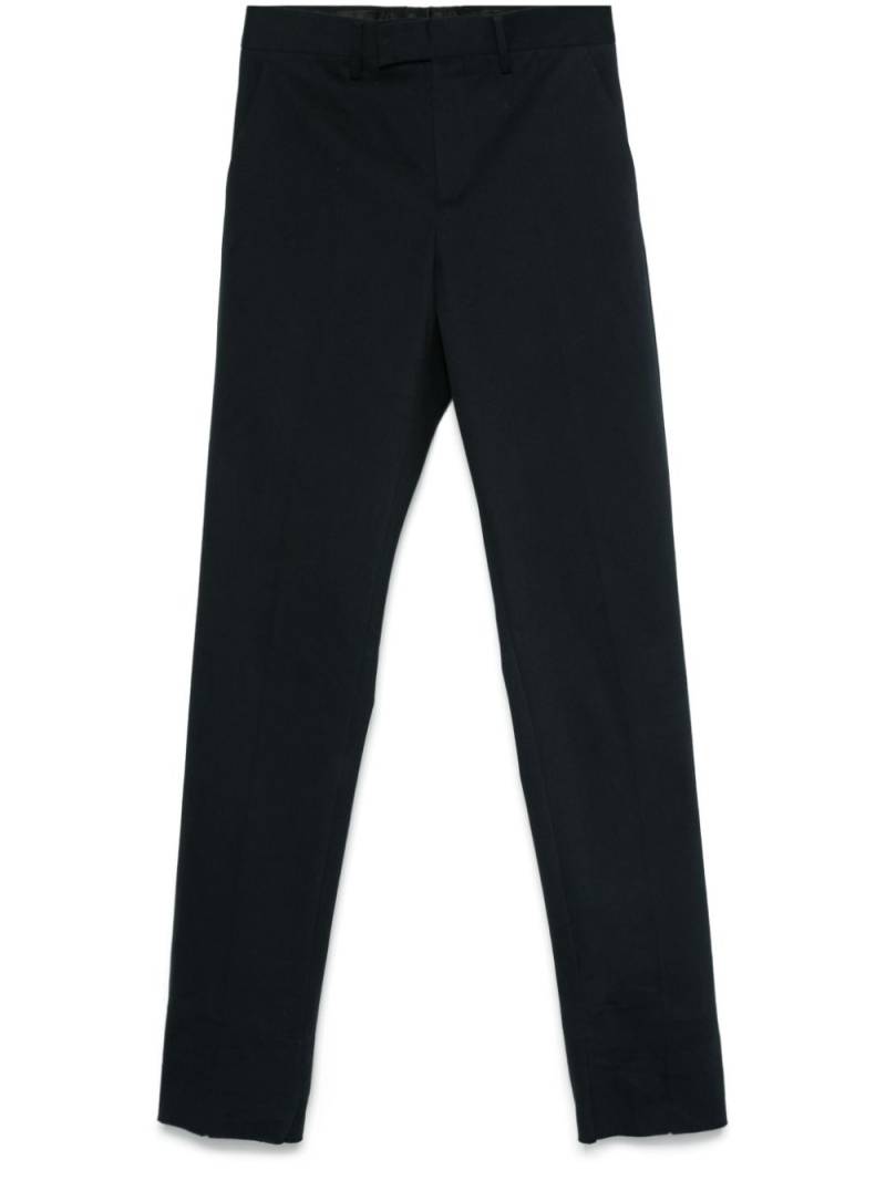 Lardini gabardine-weave chinos - Blue von Lardini