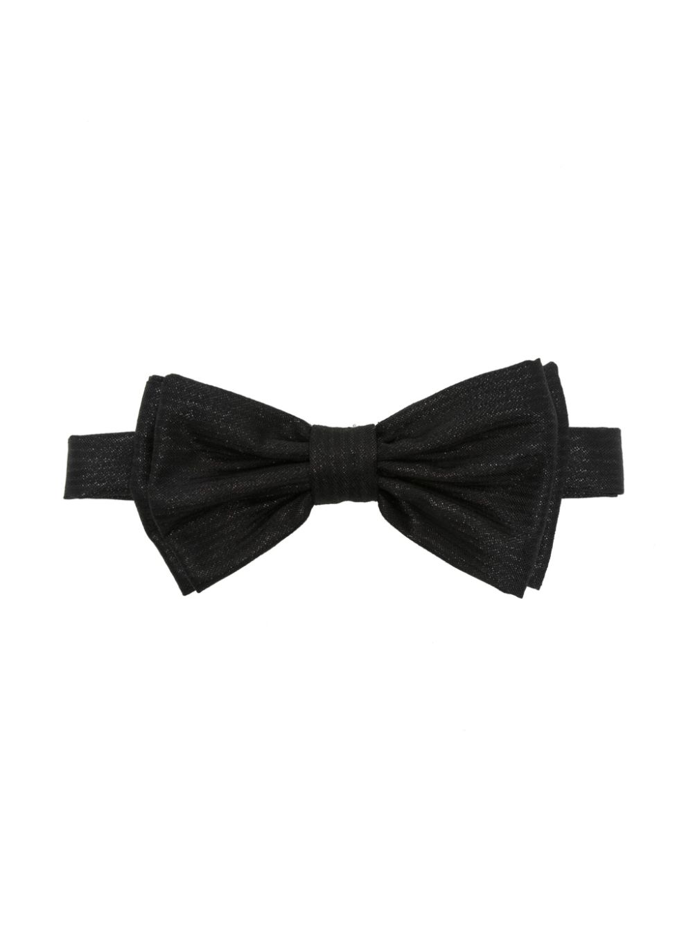 Lardini glitter-detail bow tie - Black von Lardini