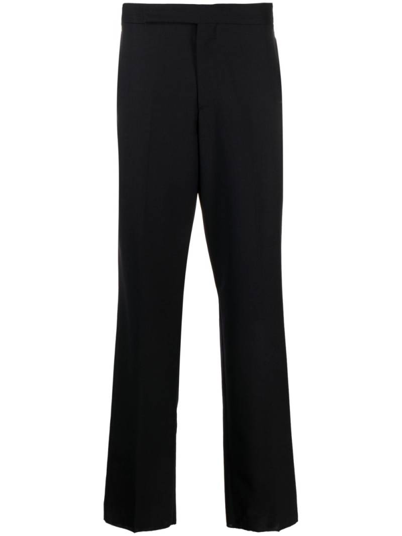 Lardini high-waisted wool trousers - Blue von Lardini