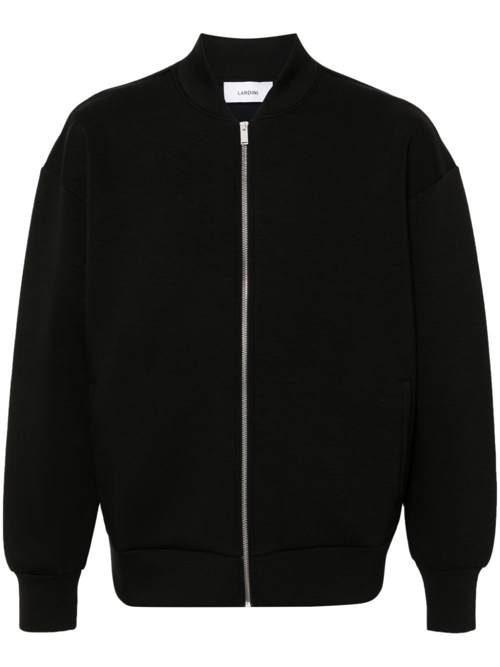 Lardini logo-tag jacket - Black von Lardini