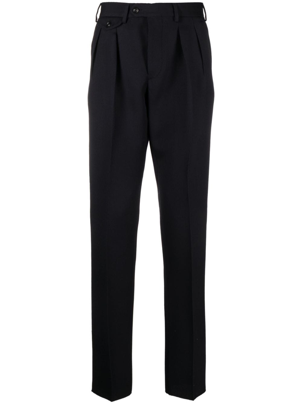 Lardini mid-rise wool tailored trousers - Blue von Lardini