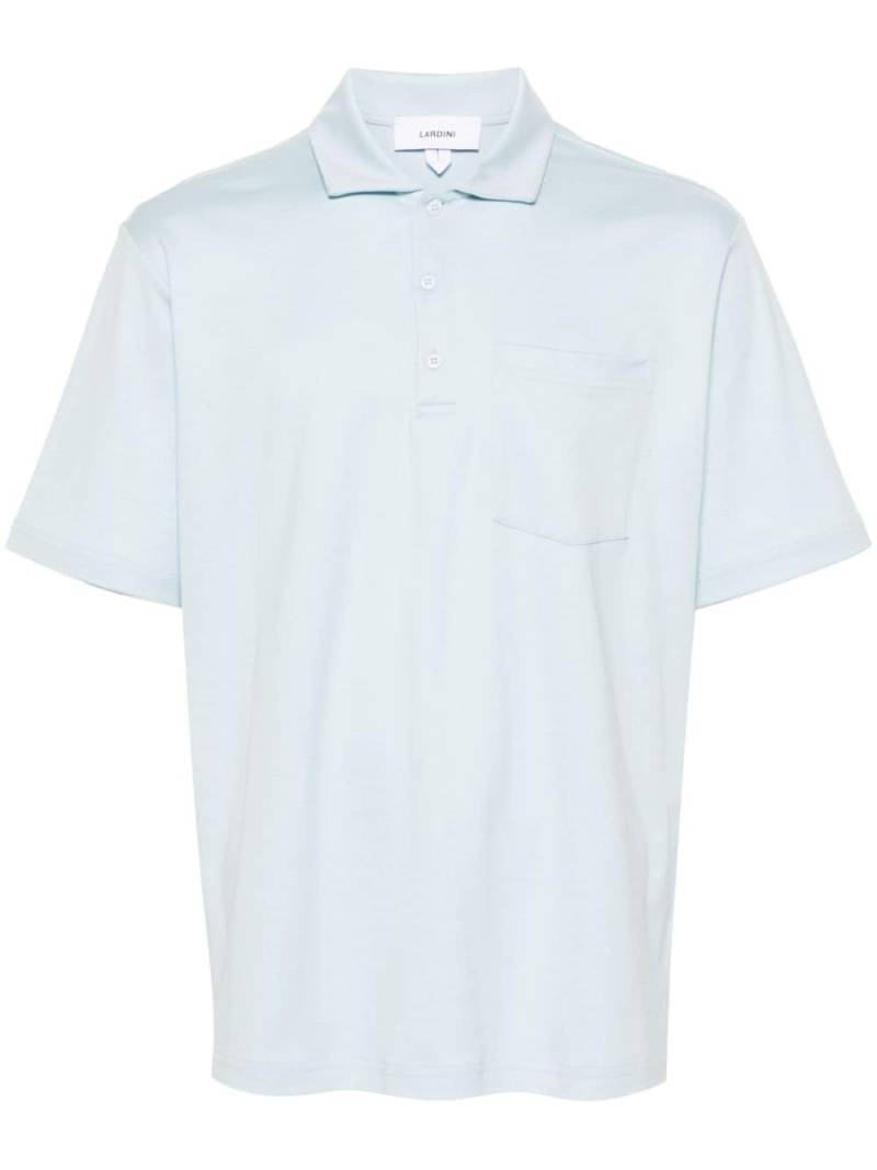 Lardini patch-pocket polo shirt - Blue von Lardini