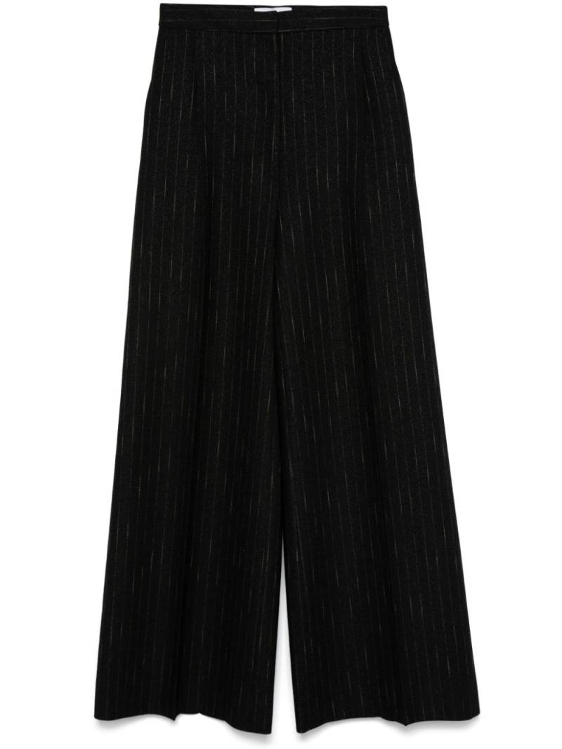 Lardini pinstripe-pattern trousers - Black von Lardini