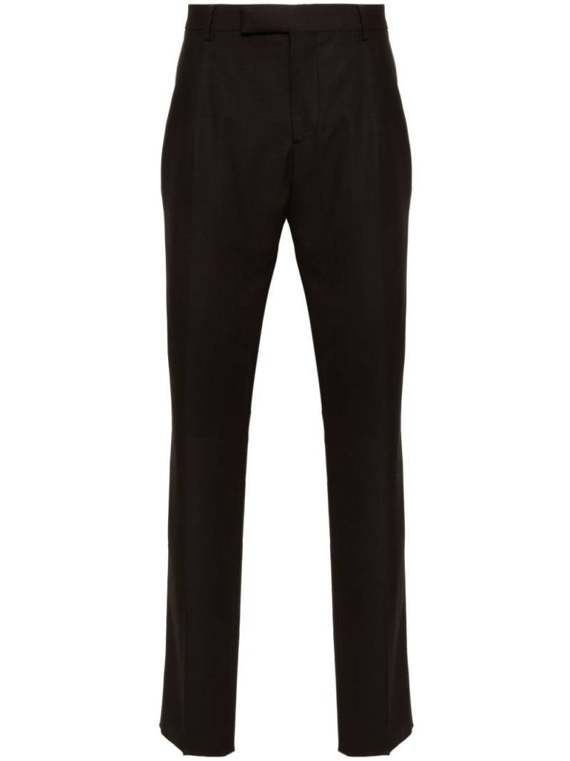 Lardini pleat-detail tailored trousers - Brown von Lardini