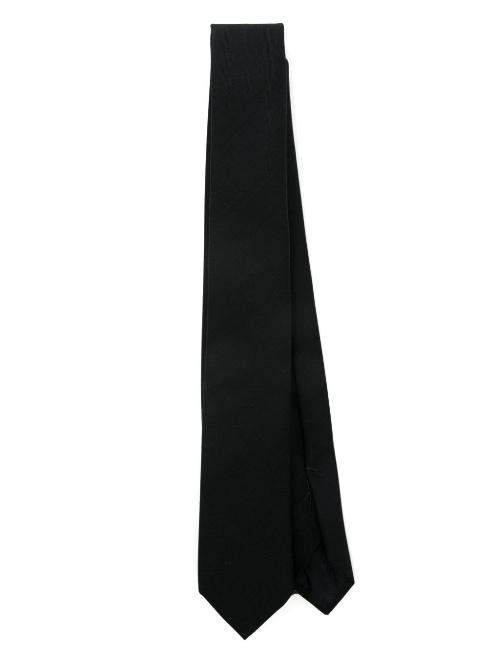 Lardini pointed-tip tie - Black von Lardini