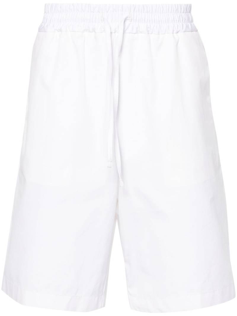 Lardini poplin cotton shorts - White von Lardini