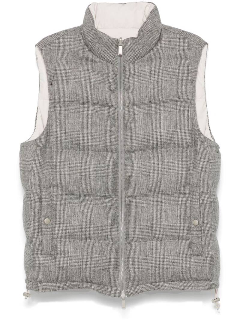 Lardini reversible gilet - Grey von Lardini