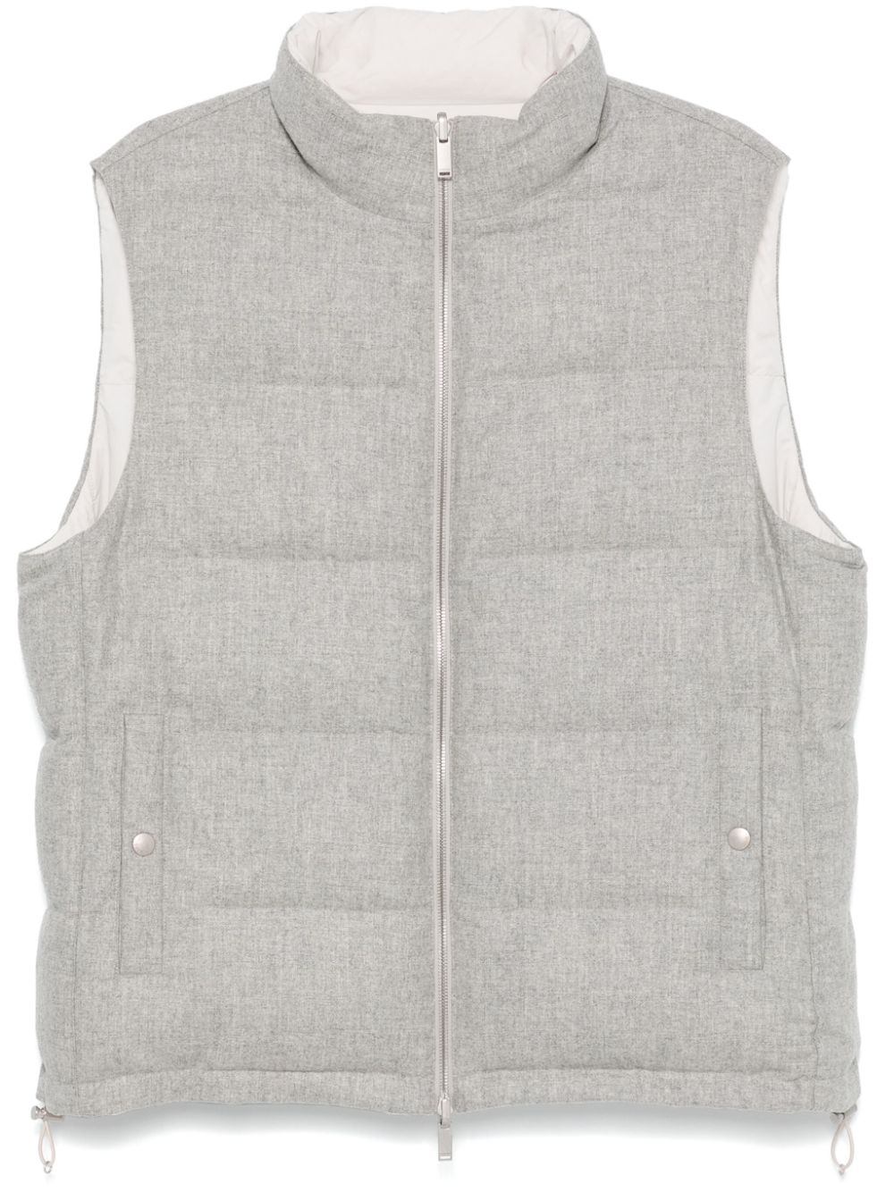 Lardini reversible gilet - Grey von Lardini