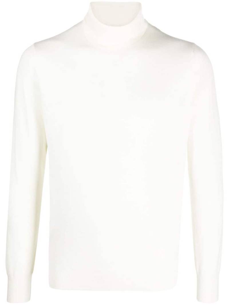 Lardini roll-neck wool jumper - White von Lardini