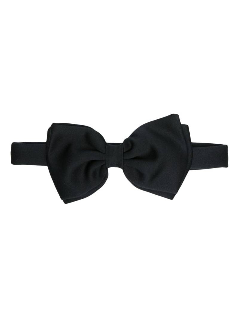 Lardini satin-finish bow tie - Blue von Lardini