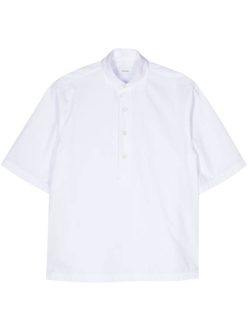 Lardini short-sleeve poplin shirt - White von Lardini