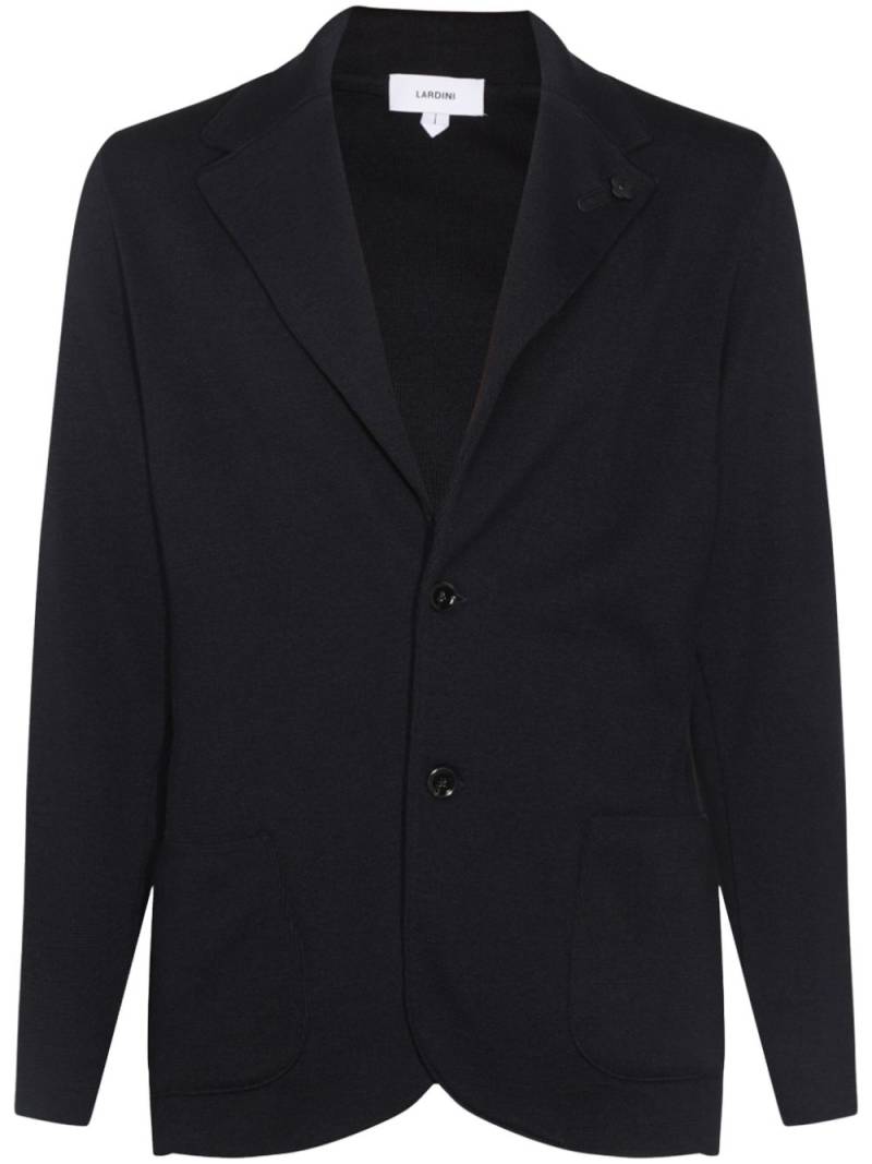 Lardini single-breasted blazer - Blue von Lardini