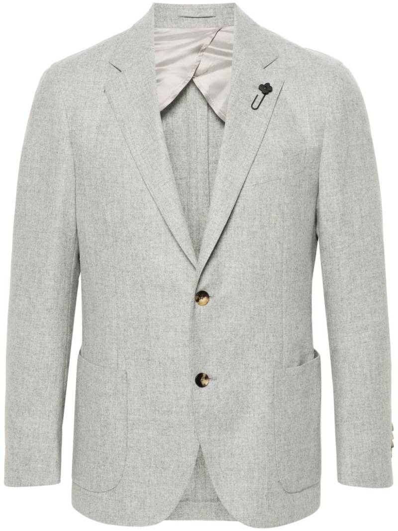 Lardini single-breasted blazer - Grey von Lardini