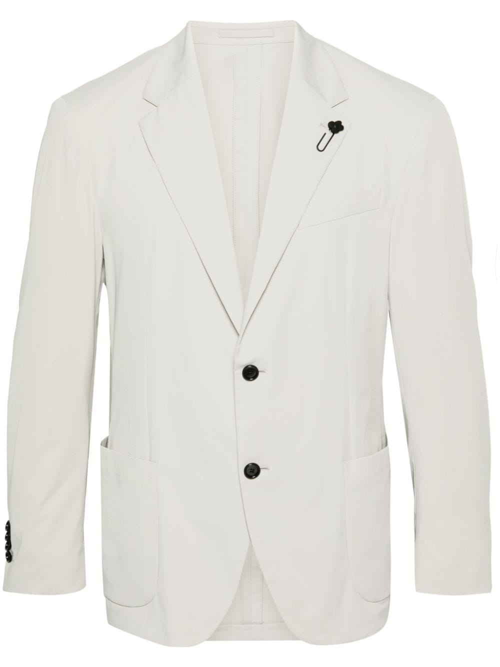 Lardini single-breasted blazer - Neutrals von Lardini