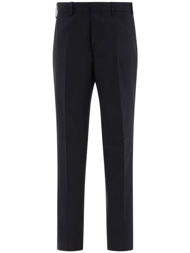 Lardini slim-fit tailored trousers - Black von Lardini