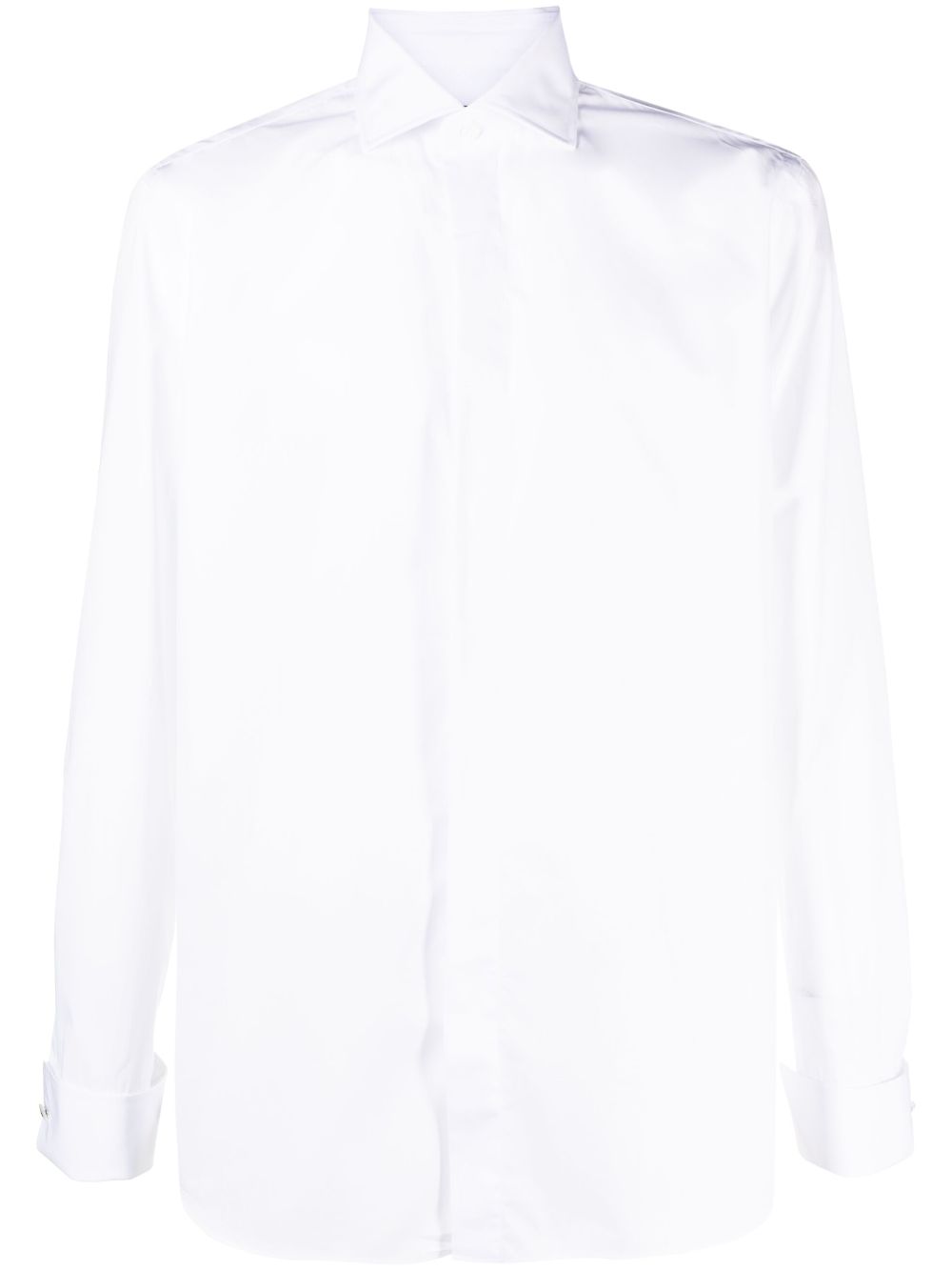 Lardini spread-collar cotton shirt - White von Lardini