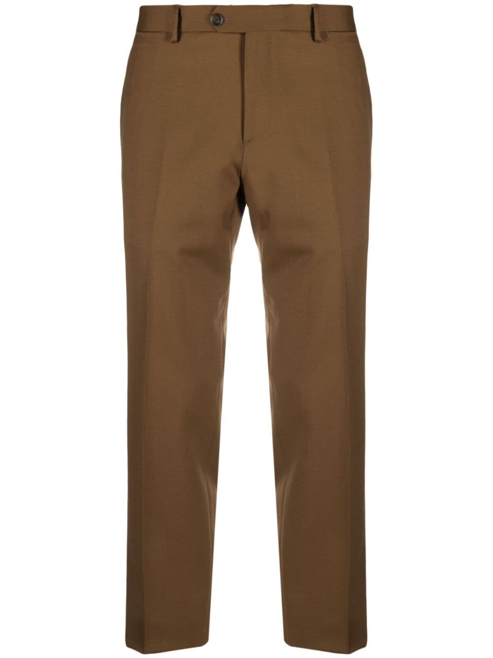 Lardini straight-leg wool trousers - Brown von Lardini