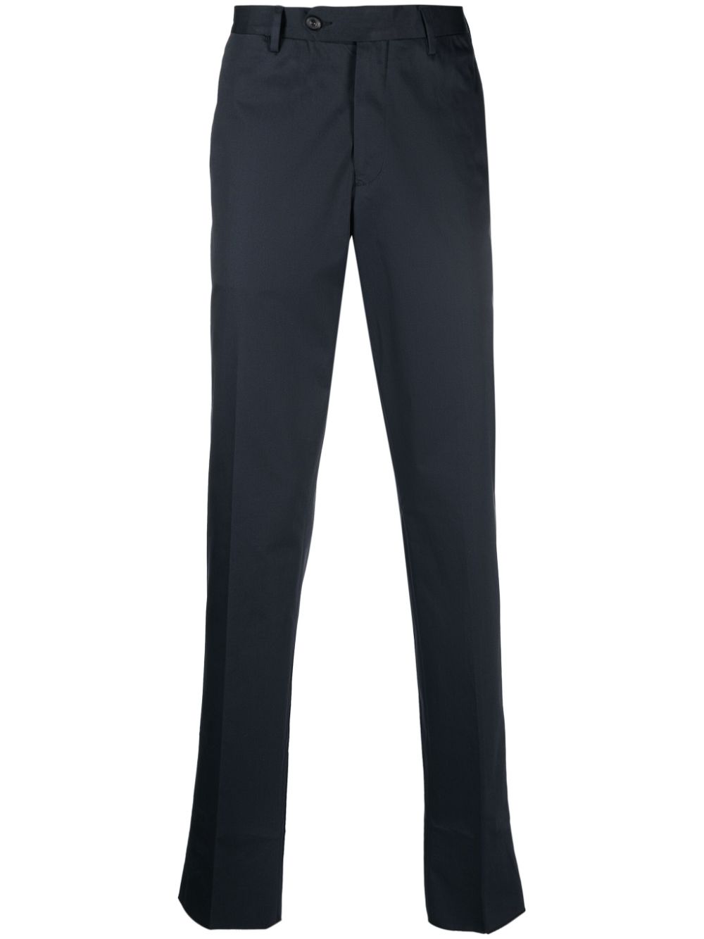 Lardini tailored cotton blend trousers - Blue von Lardini