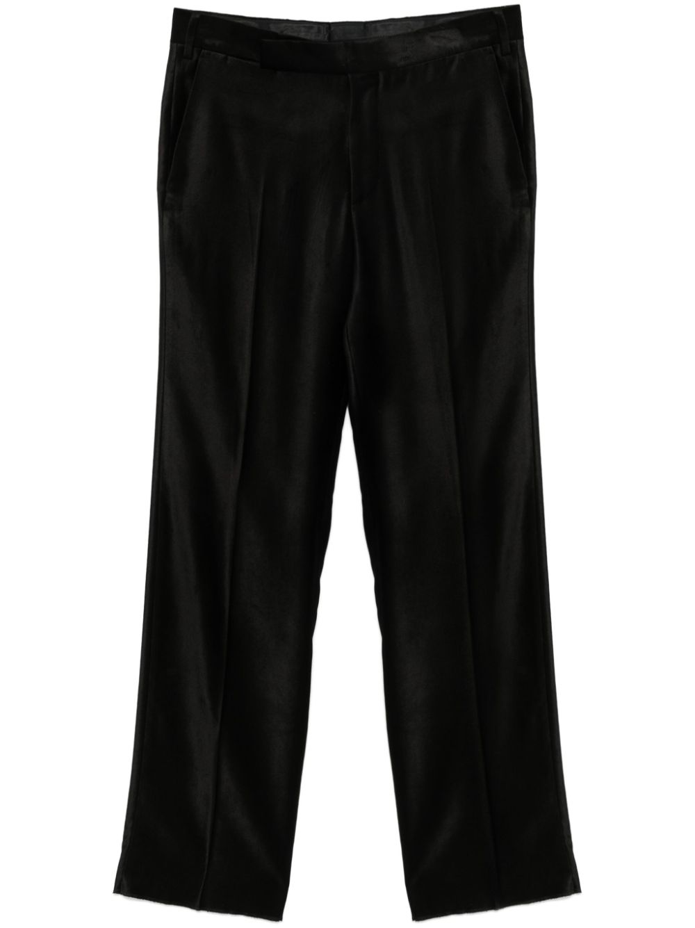 Lardini velvet trousers - Black von Lardini