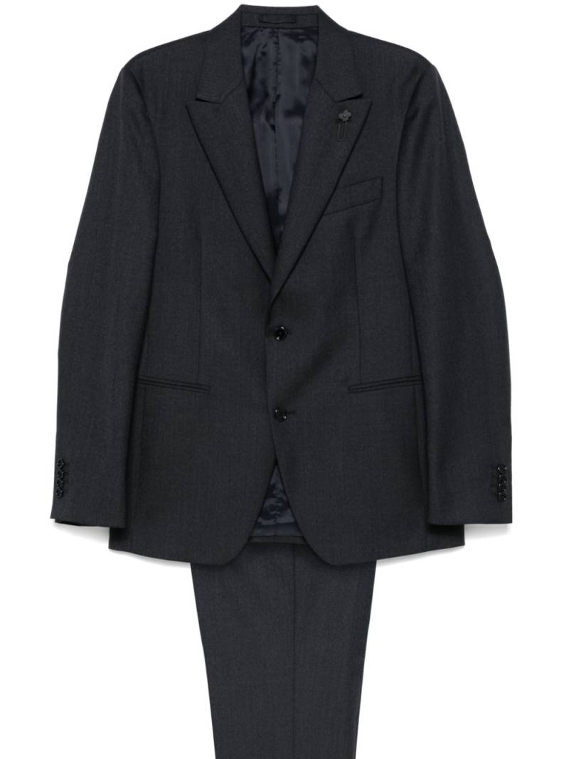 Lardini virgin wool suit - Blue von Lardini