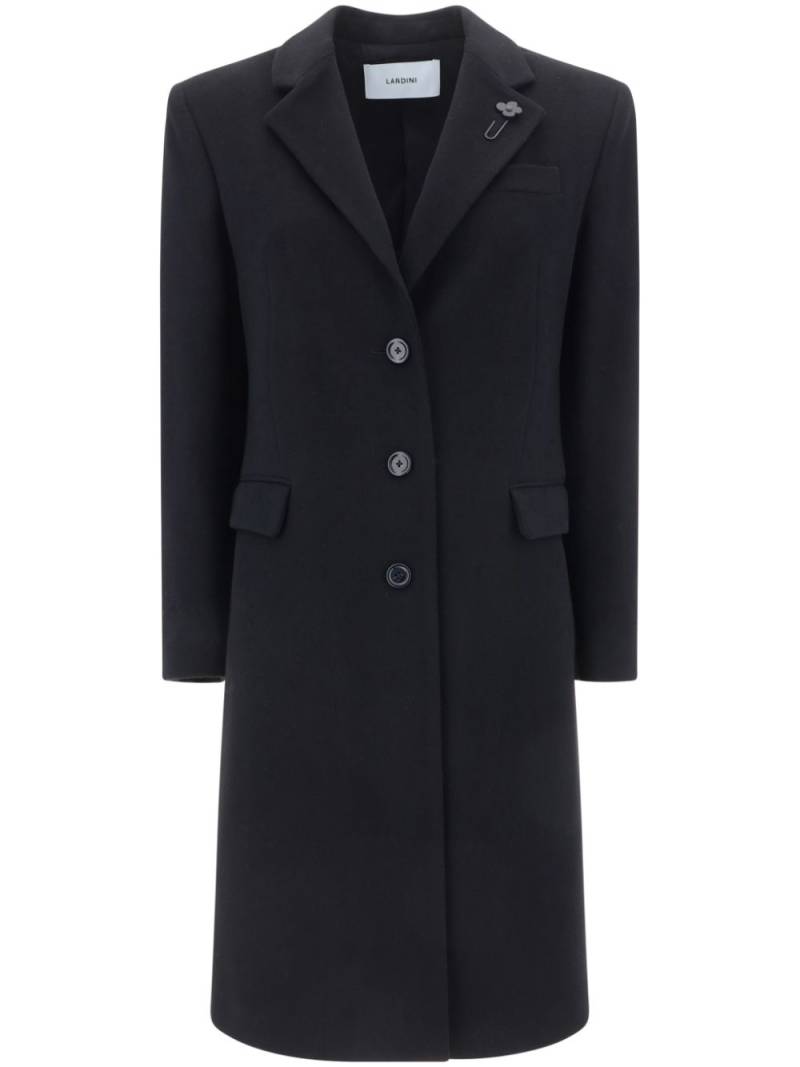 Lardini wool coat - Black von Lardini