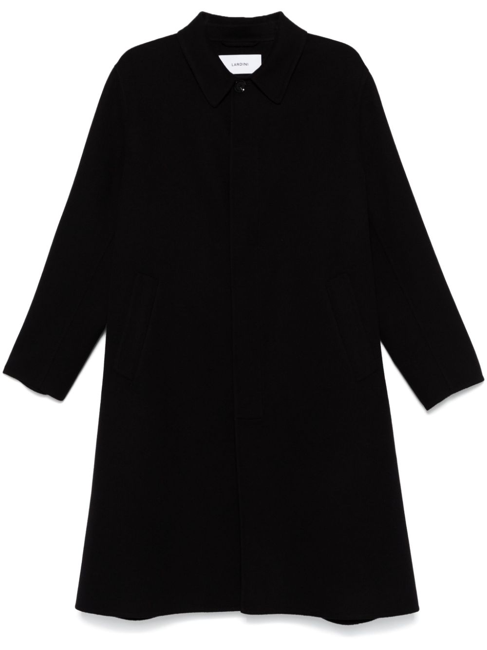 Lardini wool coat - Black von Lardini