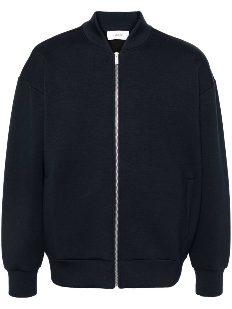 Lardini zip sweatshirt - Blue von Lardini