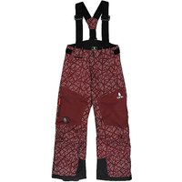 LARIX  Kinder Skihose Junior  dunkelrot | 128 von Larix