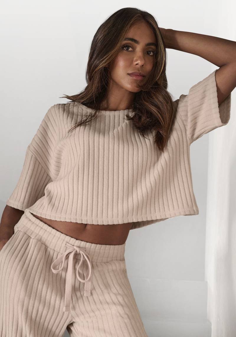 LASCANA 3/4-Arm-Shirt, Lounge-/Strickshirt aus weichem Strick, Loungewear LASCANA 3/4-Arm-Shirt, Lounge-/Strickshirt aus weichem Strick, Loungewear von Lascana