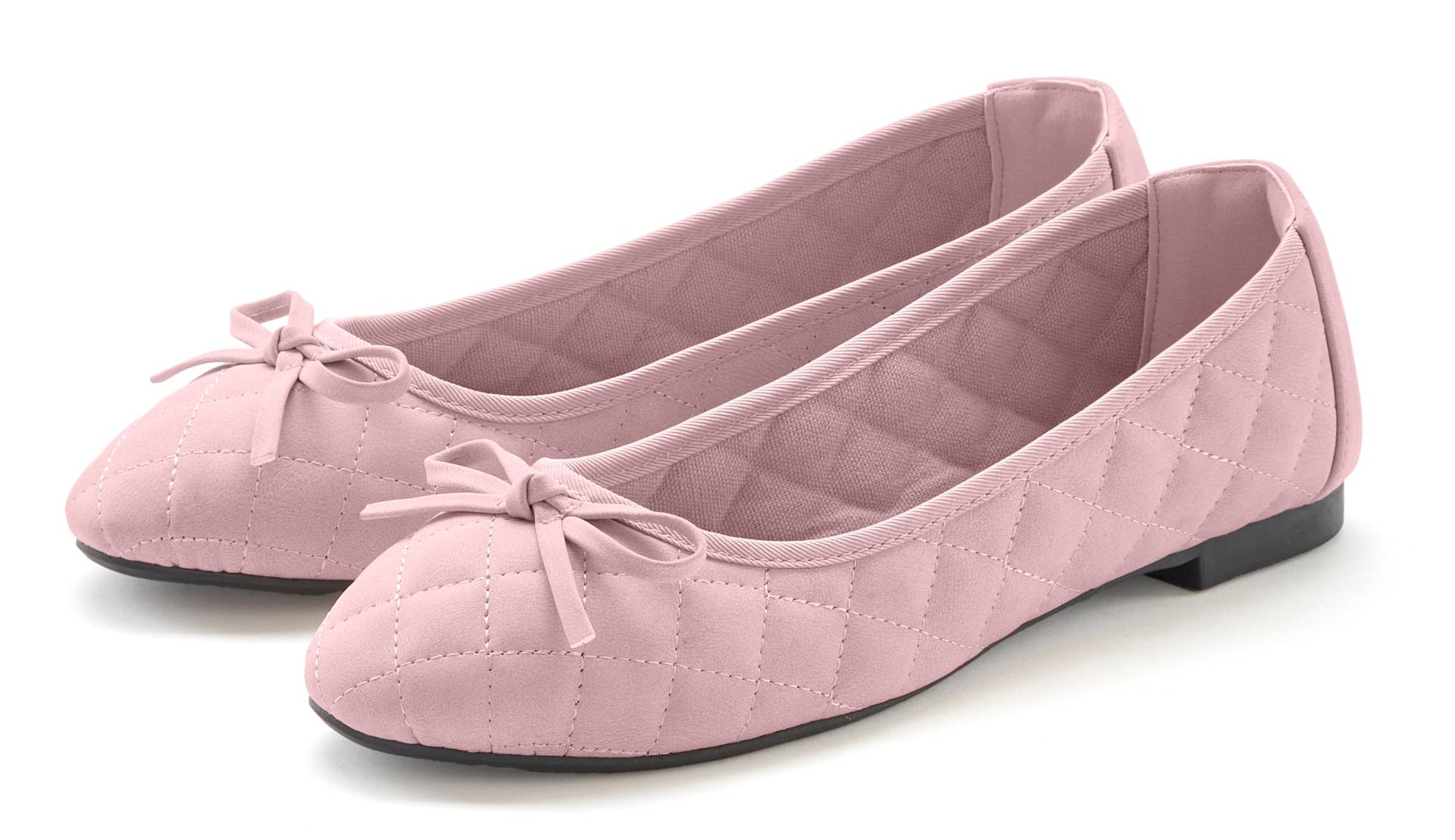 LASCANA Ballerina, mit Schleifenapplikation VEGAN LASCANA Ballerina, mit Schleifenapplikation VEGAN von Lascana