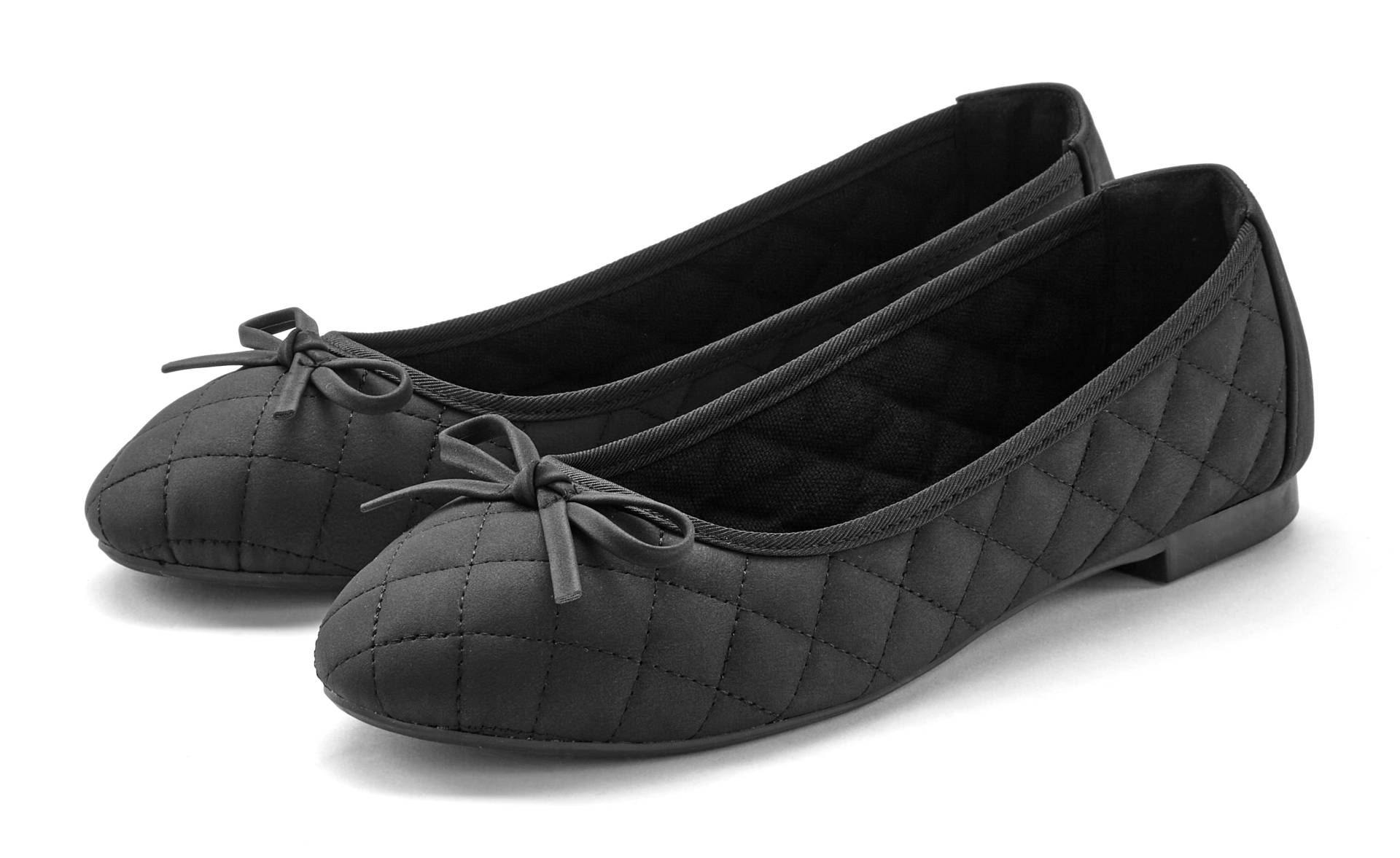 LASCANA Ballerina, mit Schleifenapplikation VEGAN LASCANA Ballerina, mit Schleifenapplikation VEGAN von Lascana