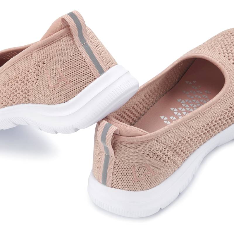 LASCANA Sneaker Ballerinas, ultraleichter Slipper, Slip-On-Sneaker, Freizeitschuh VEGAN von Lascana