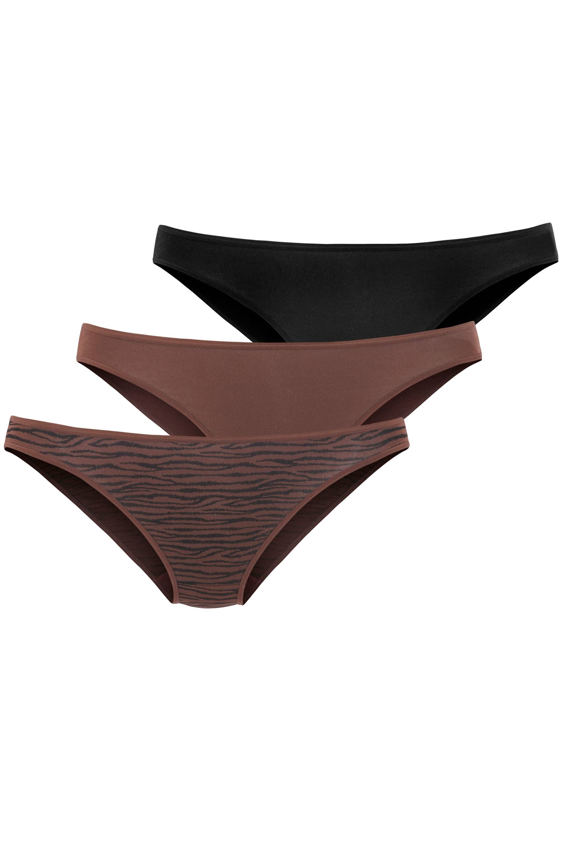 LASCANA Bikinislip »aus hochwertiger Modal-Qualität«, (3er-Pack) von Lascana
