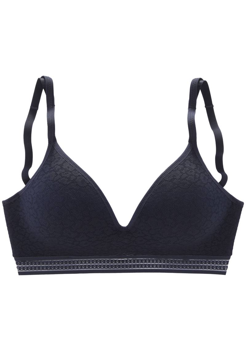 LASCANA Bralette-BH, ohne Bügel mit eingearbeitetem Push-up Kissen, Dessous von Lascana