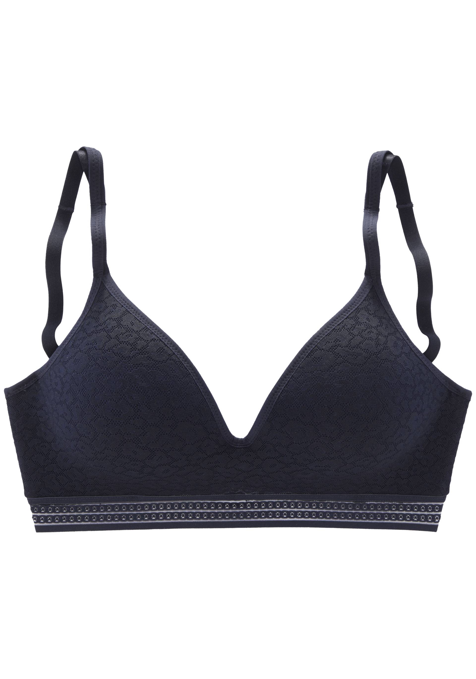 LASCANA Bralette-BH, ohne Bügel mit eingearbeitetem Push-up Kissen, Dessous LASCANA Bralette-BH, ohne Bügel mit eingearbeitetem Push-up Kissen, Dessous von Lascana