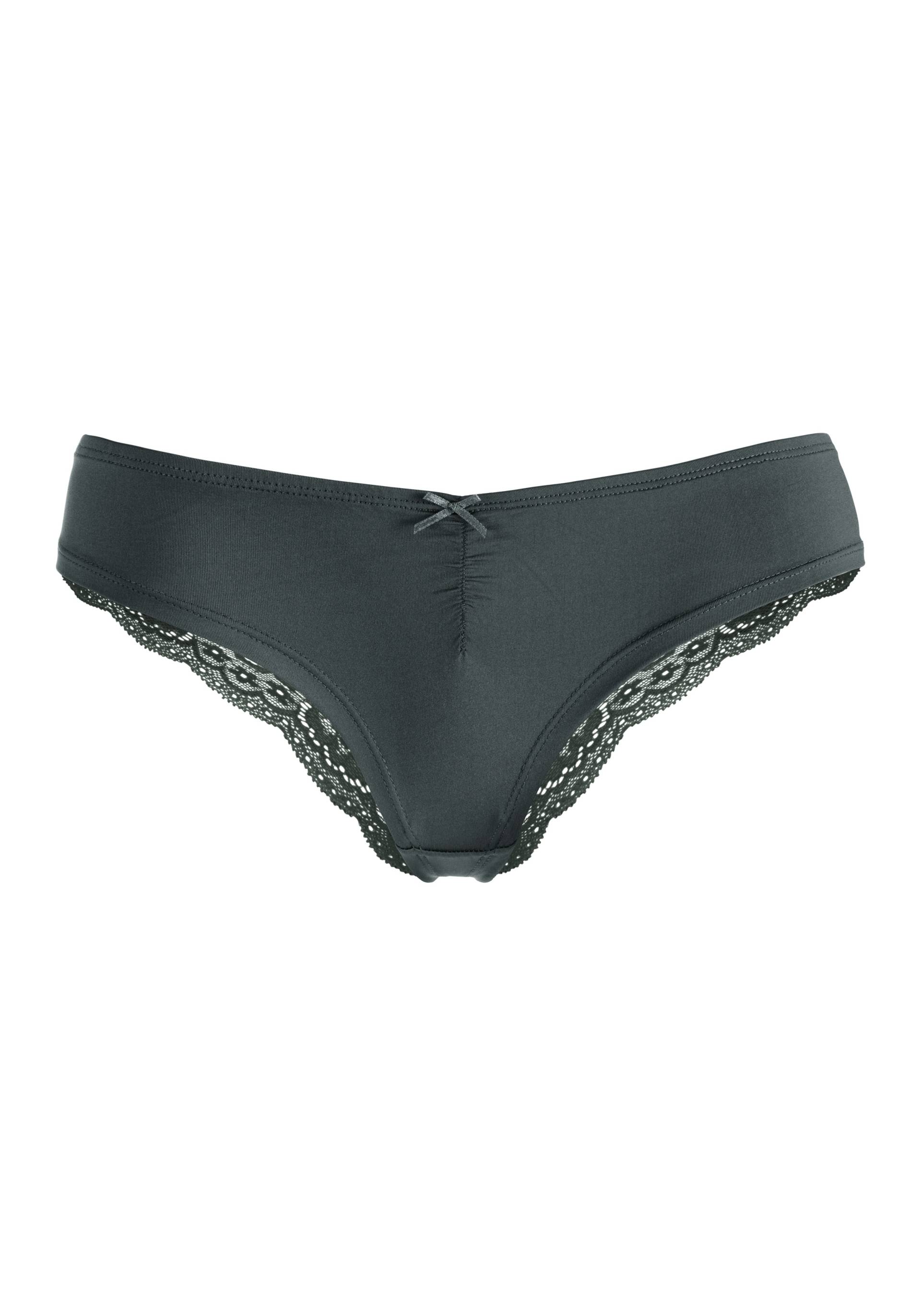 LASCANA Brasilslip, mit schöner Spitze hinten LASCANA Brasilslip, mit schöner Spitze hinten von Lascana