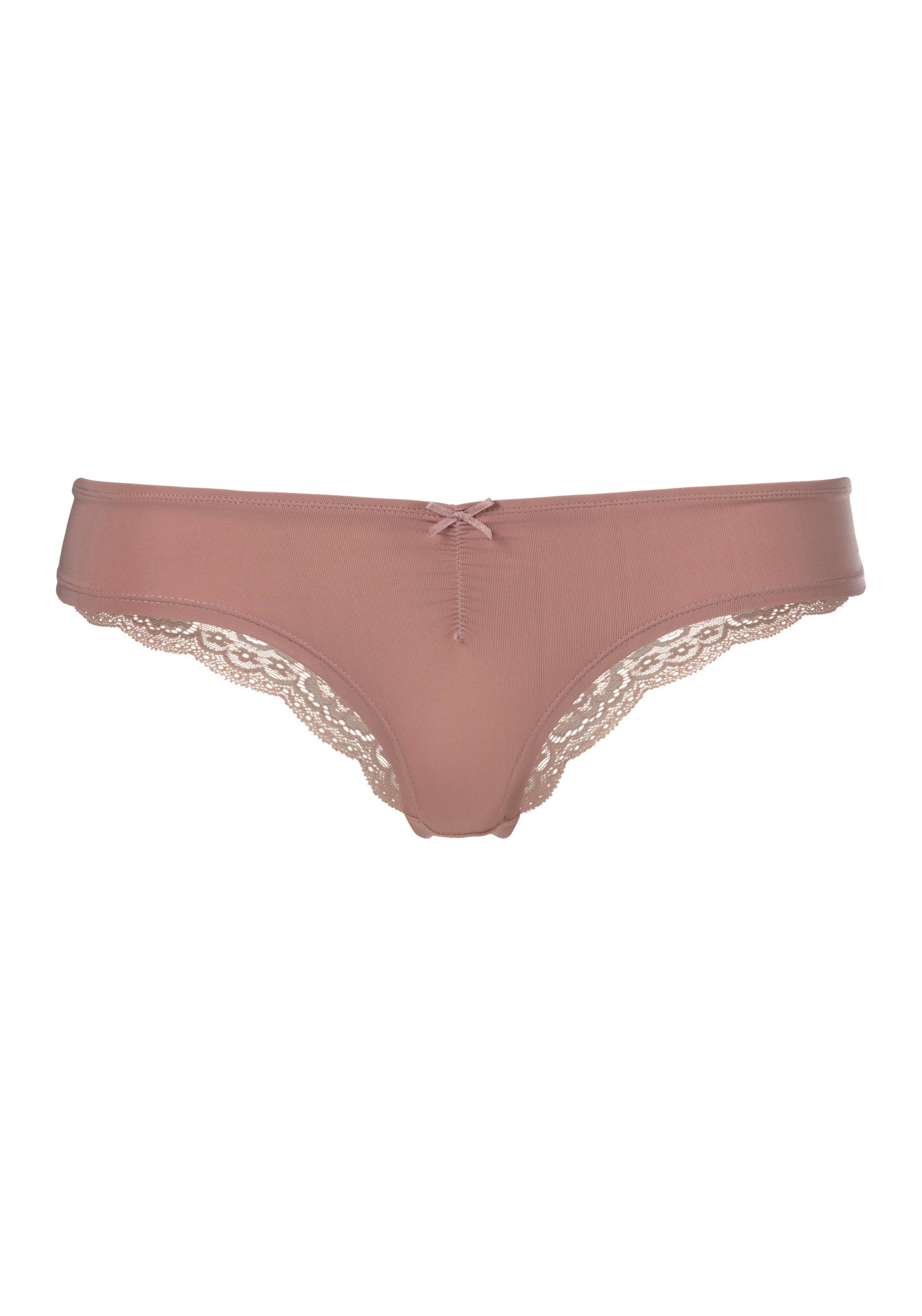 LASCANA Brasilslip, mit schöner Spitze hinten LASCANA Brasilslip, mit schöner Spitze hinten von Lascana