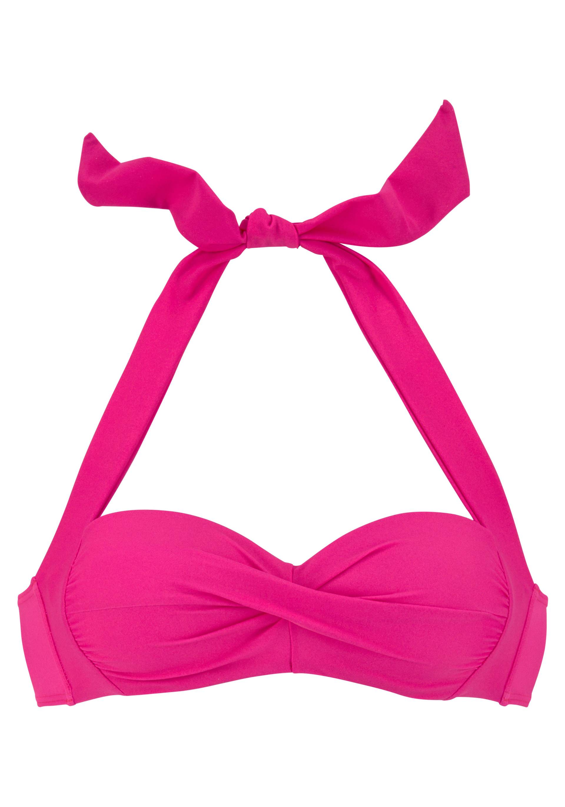 LASCANA Bügel-Bandeau-Bikini-Top »Lolo«, in getwisteter Optik LASCANA Bügel-Bandeau-Bikini-Top »Lolo«, in getwisteter Optik von Lascana