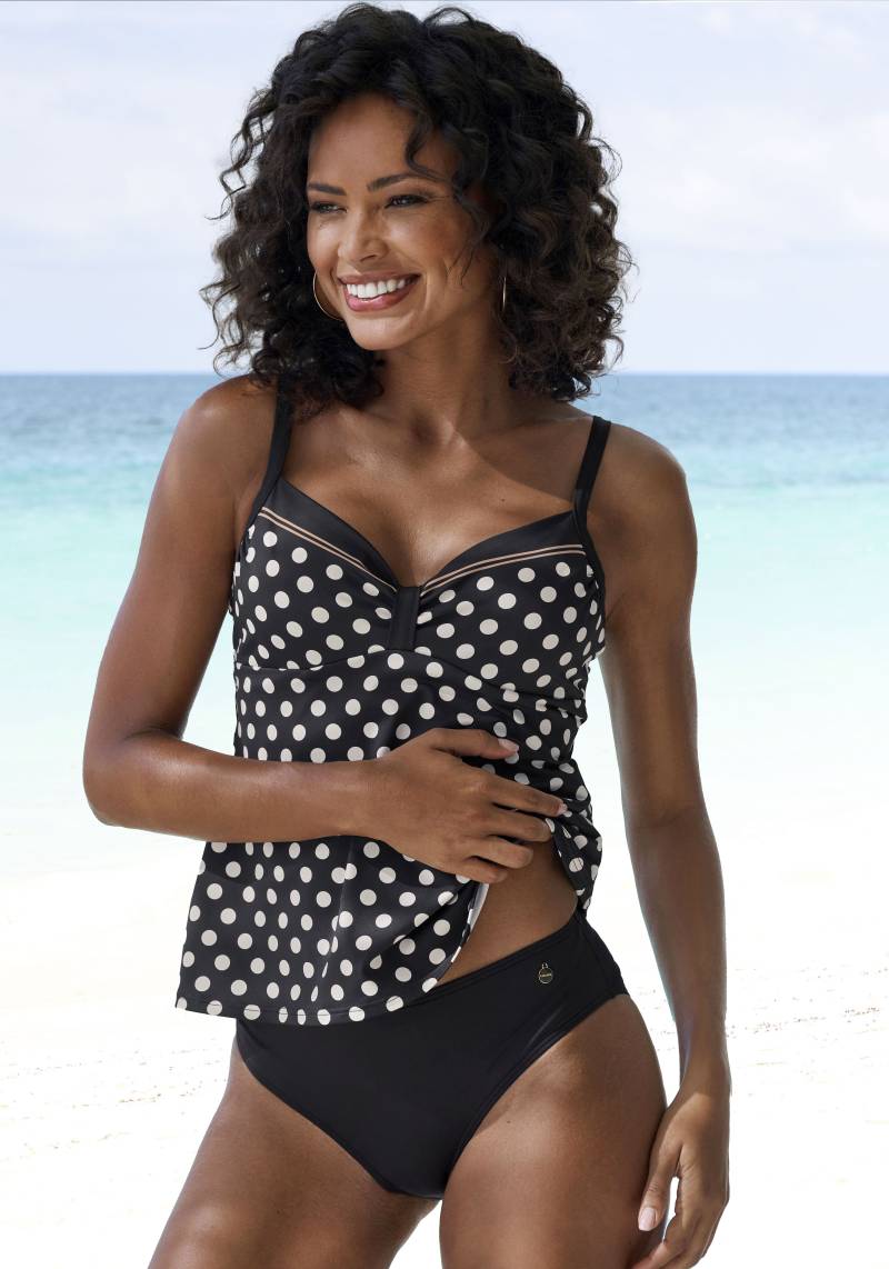 LASCANA Bügel-Tankini, mit süssen Tupfen von Lascana