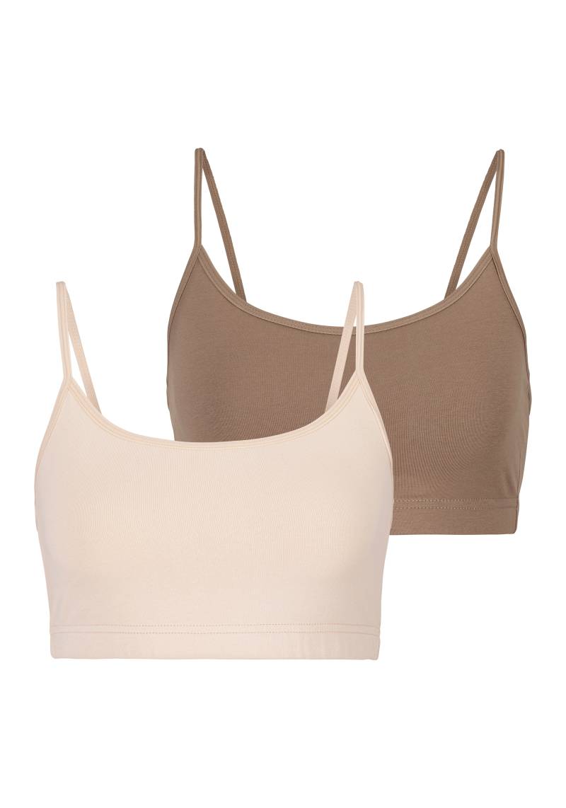 LASCANA Bustier, aus elastischer Baumwolle von Lascana