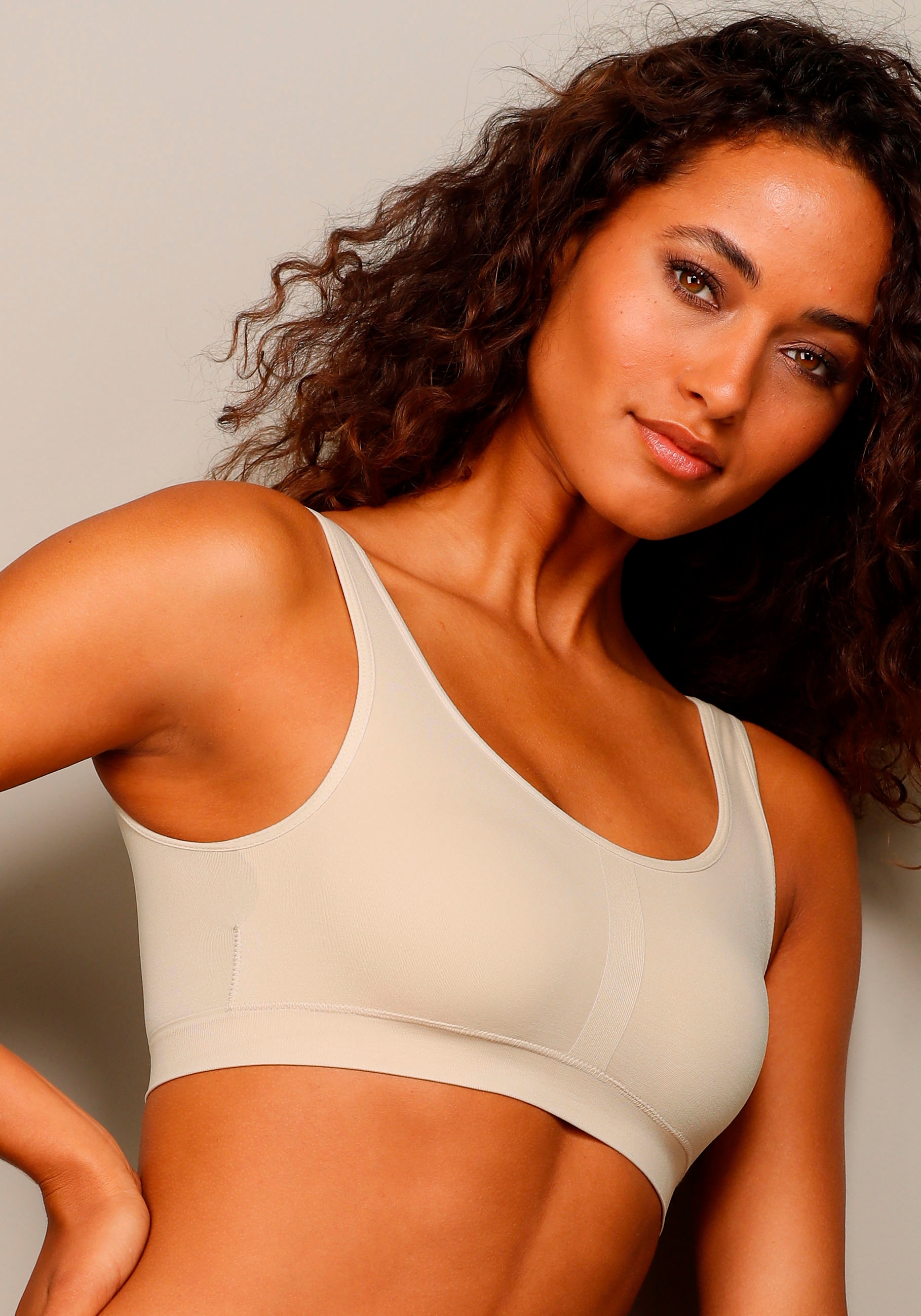 LASCANA Bustier »seamless«, aus weicher Microfaser von Lascana