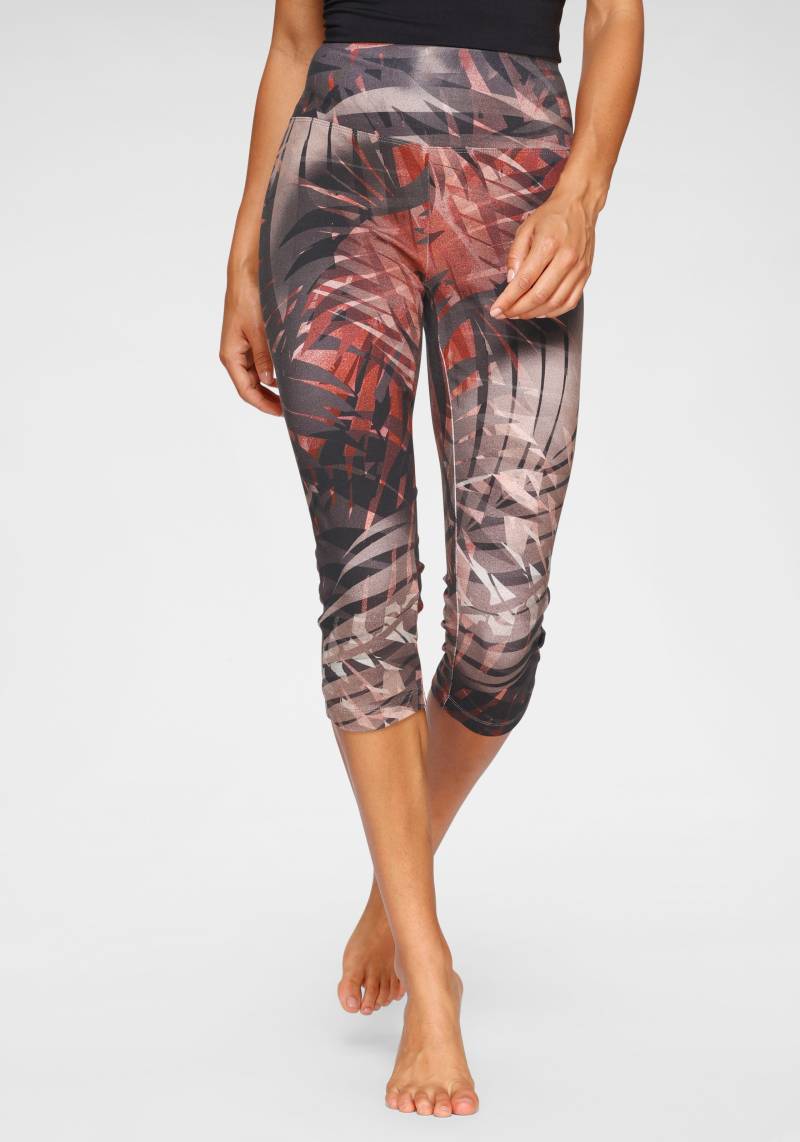 LASCANA ACTIVE Caprileggings »Tropical«, mit abstraktem Palmenprint von LASCANA ACTIVE