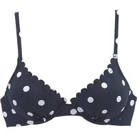 LASCANA Damen Bikinioberteil dunkelblau | 36B von Lascana