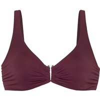 LASCANA Damen Bikinioberteil dunkelrot | 42F LASCANA Damen Bikinioberteil dunkelrot | 42F von Lascana